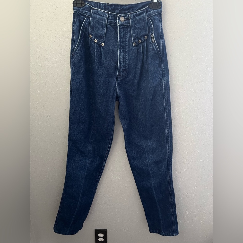 Vintage Rocky Mountain Denim Jeans In Dark Wash Size 27